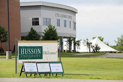 welcome sign